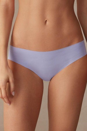 Dámské Kalhotky Intimissimi Seamless Supima® Bavlněné Levandule | CZ NB3681