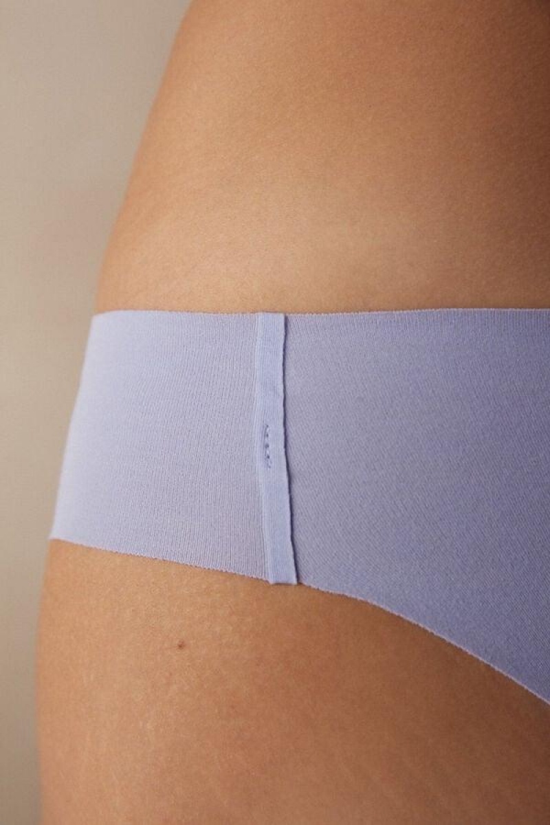 Dámské Kalhotky Intimissimi Seamless Supima® Bavlněné Levandule | CZ NB3681