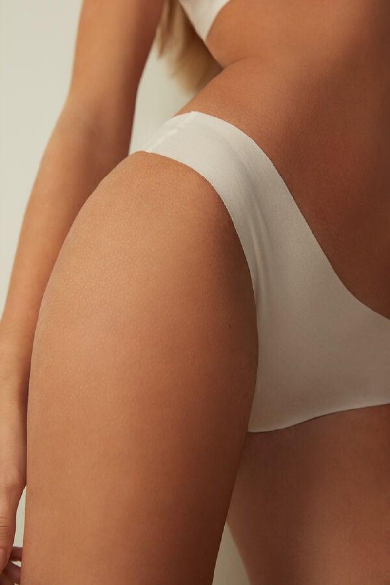 Dámské Kalhotky Intimissimi Seamless Supima® Bavlněné Brazilian Růžové | CZ EX3494