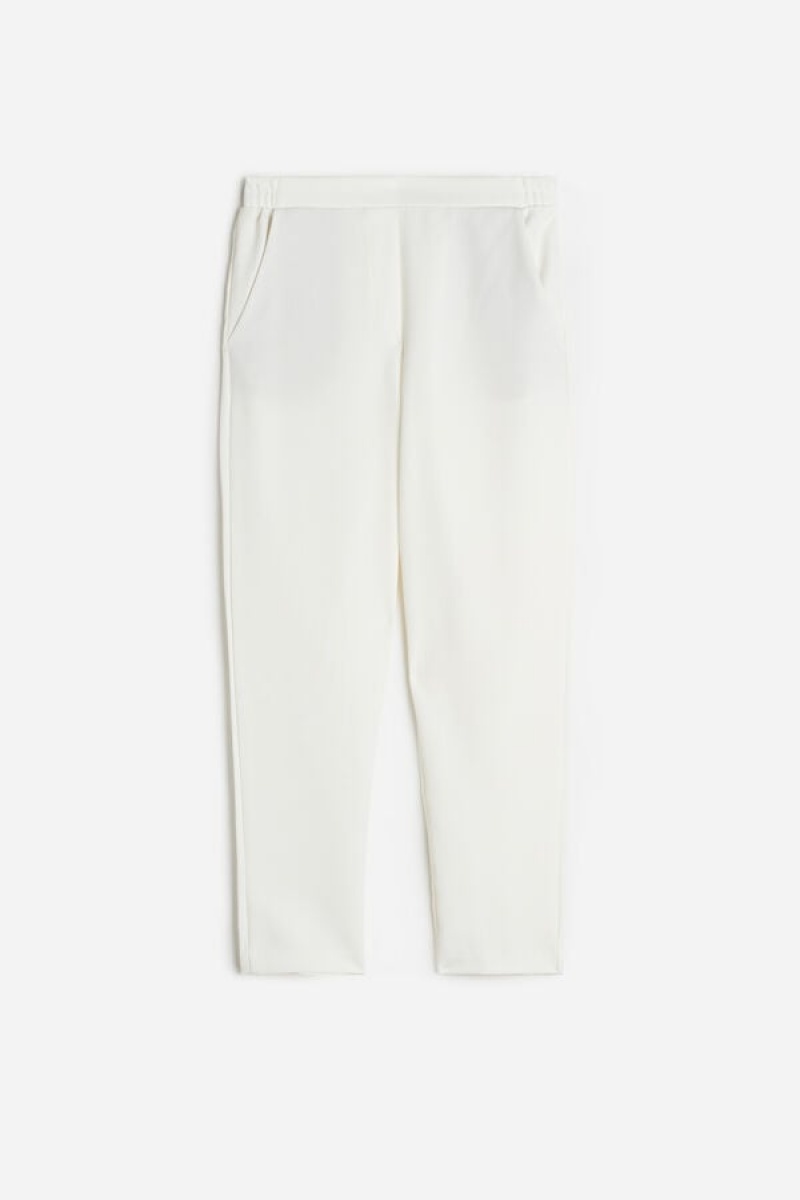 Dámské Kalhoty Intimissimi Trousers with Pockets Bílé | CZ RW4273