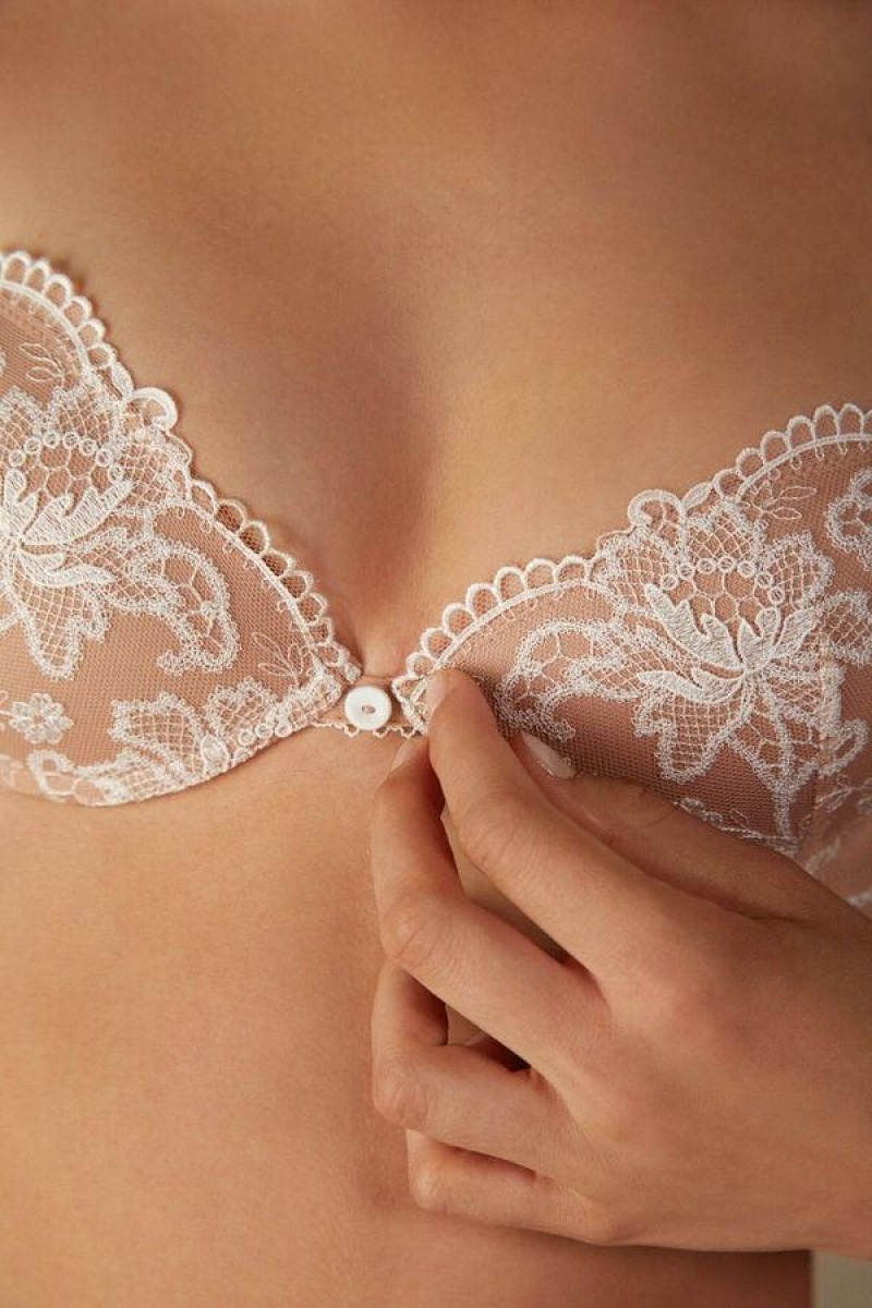 Dámské Podprsenky Intimissimi Bellissima Lovely Day Push-up Béžový | CZ KI4753