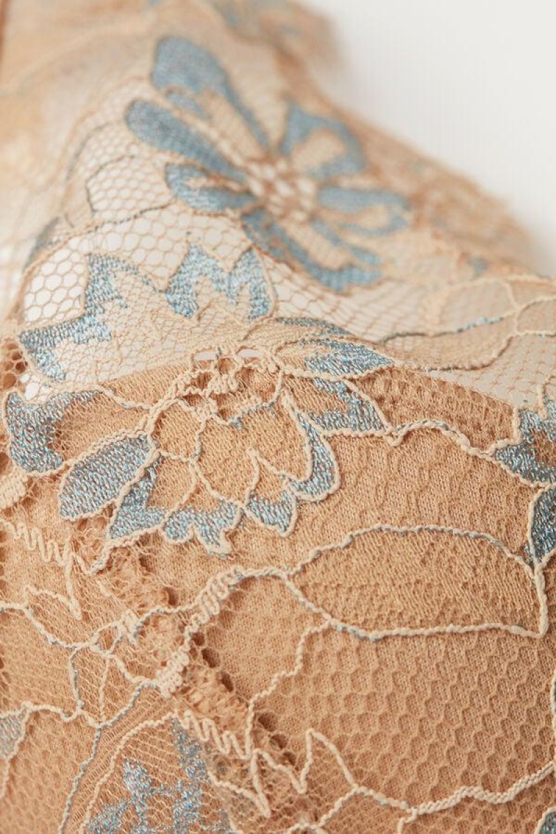 Dámské Podprsenky Intimissimi Elena Shift Into Neutrals Balconette Béžový | CZ QZ4996