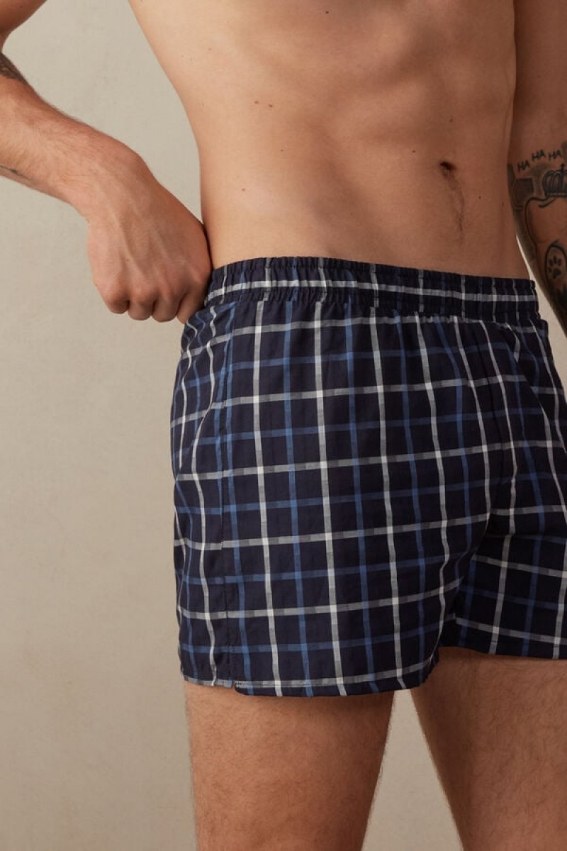 Pánské Boxer Intimissimi Print Detailed Blankyt | CZ FM3431