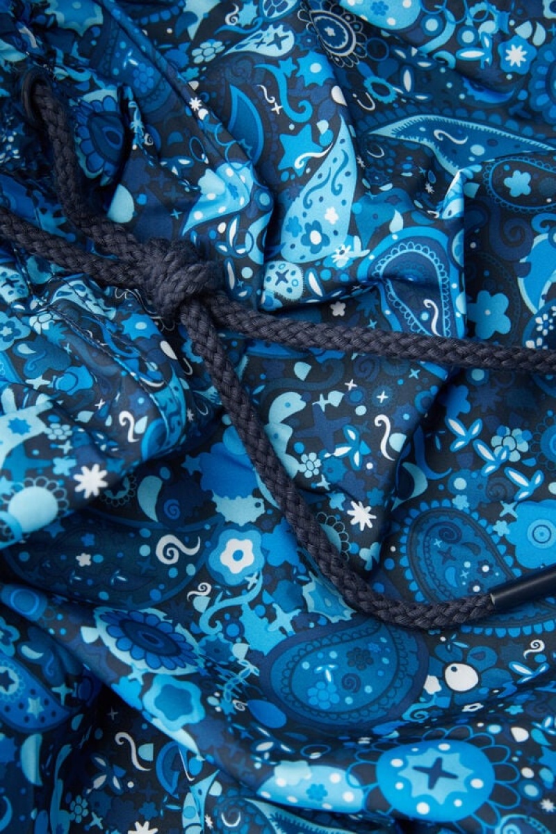 Pánské Plavky Intimissimi Blue Paisley Print Blankyt | CZ ZG3302