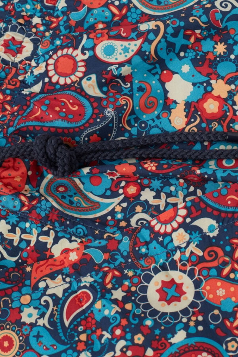 Pánské Plavky Intimissimi Orange Paisley Print Oranžové | CZ QZ3295