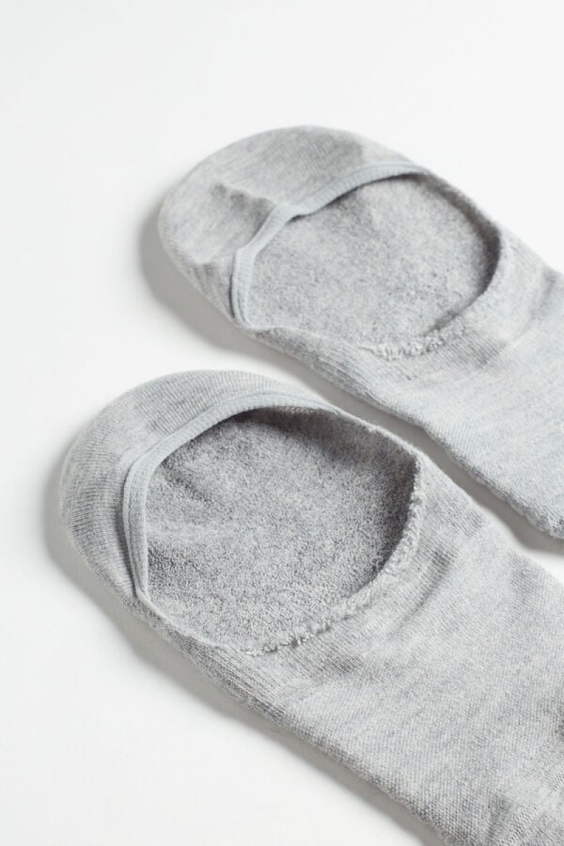 Pánské Ponožky Intimissimi Terrycloth Shoe Liners Šedé | CZ JJ3260