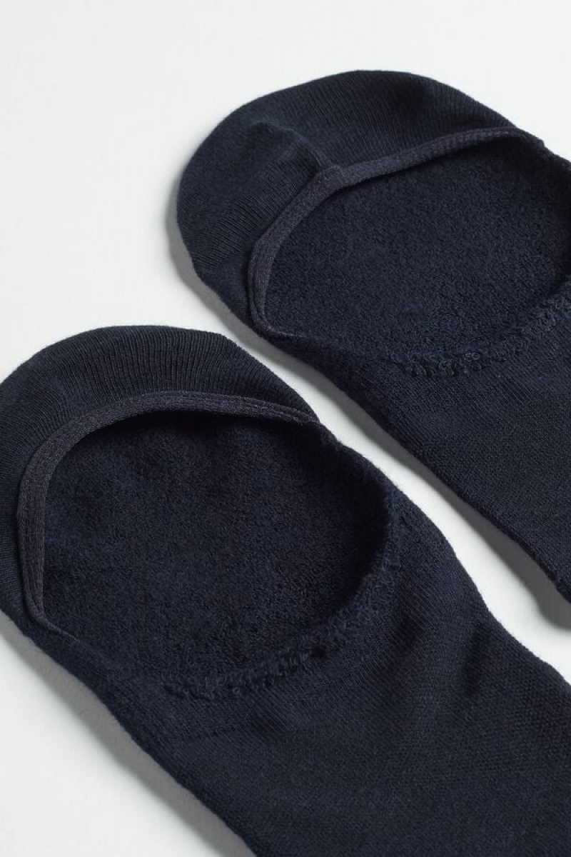 Pánské Ponožky Intimissimi Terrycloth Shoe Liners Blankyt | CZ TV3202