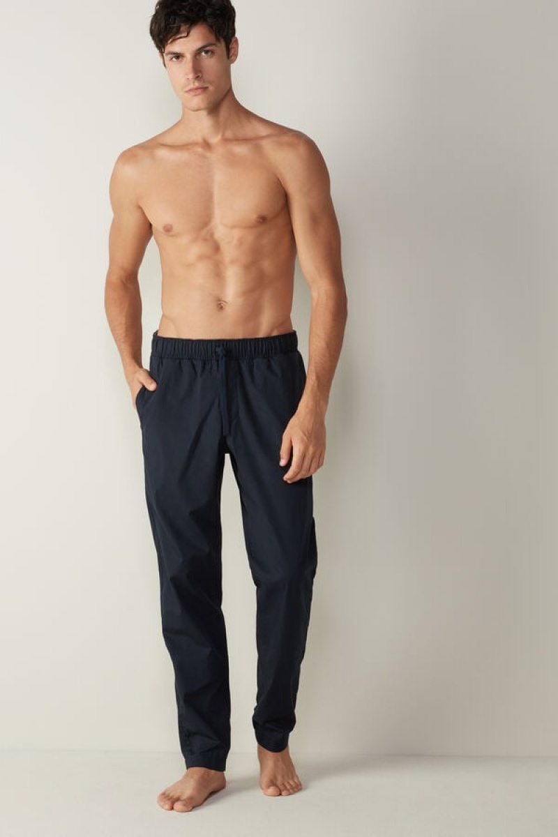 Pánské Pyžama Intimissimi Pants in Bavlněné Cloth Blankyt | CZ XF3185