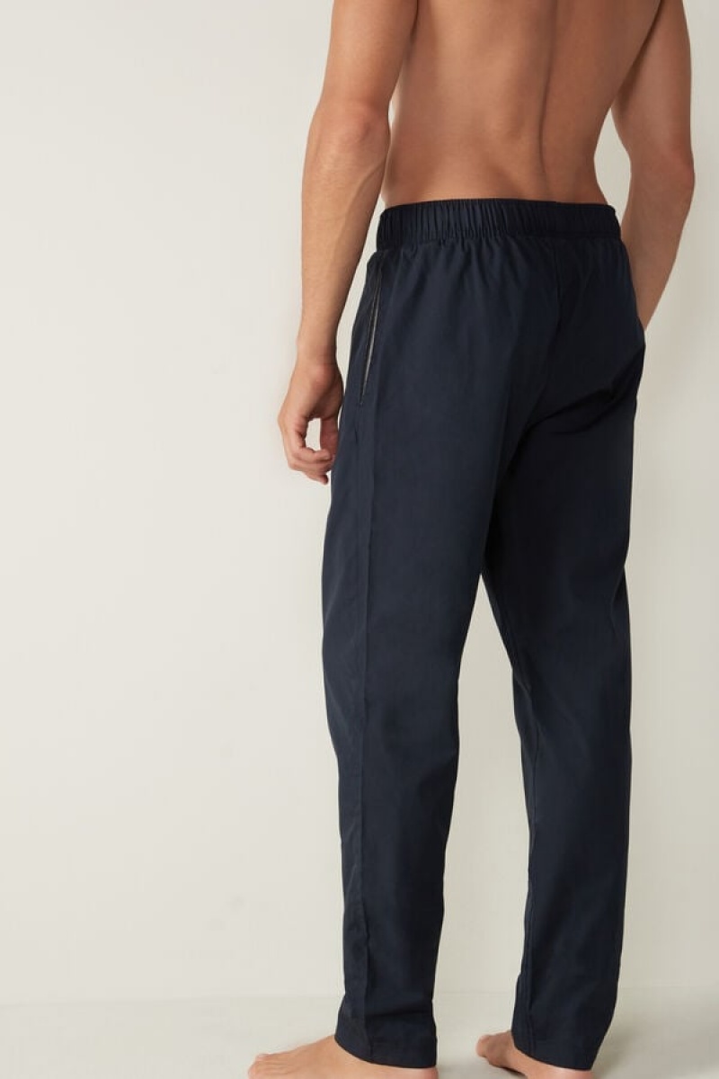 Pánské Pyžama Intimissimi Pants in Bavlněné Cloth Blankyt | CZ XF3185